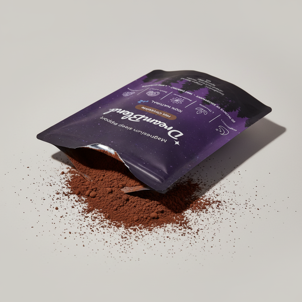 DreamBlend™ | Magnesium Sleep Support Hot Chocolate Mix Drink Natural Formula