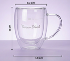 DreamBlend™ | Double-Walled Glass Mug
